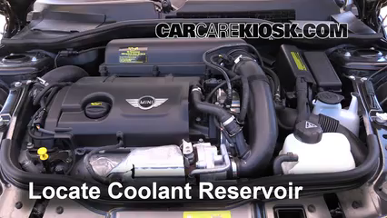 2012 Mini Cooper S 1.6L 4 Cyl. Turbo Hatchback Coolant (Antifreeze) Fix Leaks